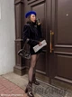 Колготки з коригуючими ажурними трусиками Conte Style 40 4 Nero - зображення 4