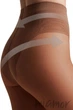 Колготки з коригуючими ажурними трусиками Conte Style 40 4 Bronzo - зображення 2