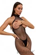 Бодістокінг у сітку Obsessive N101 S/M/L Чорний - зображення 3