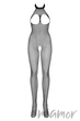 Бодістокінг у сітку Obsessive N101 S/M/L Чорний - зображення 5