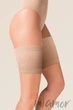 Стрічки на стегна (бандалетки) від натирання Gabriella Thigh Band Satin 1/2 Бежеві - зображення 1