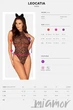 Эротический костюм дикой кошки Obsessive Leocatia 2XL Леопард - изображение 5