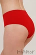 Полушортики бесшовные с низкой талией Giulia Culotte Vita Bassa Aurora Red L/XL Красные - изображение 2