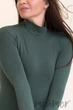 Водолазка-гольф бесшовная GIULIA LUPETTO MANICA LUNGA Khaki L/XL Зеленая - изображение 2
