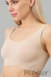 Топ безшовний на широких бретелях Giulia Tank top NATURALE L/XL Бежевый - изображение 2