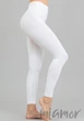 Леггинсы бесшовные непрозрачные Giulia Leggings model 2 Bianco L/XL Белые - изображение 3