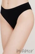 Трусики бразилиана бесшовные Giulia Brasilian briefs Black S Черные - изображение 1