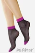 Шкарпетки в горошок Lores Pois Fuxia 20d One Size Чорний - зображення 1