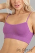 Бесшовный топ на тонких бретелях Giulia Cami top Amethyst orchid S/M Фиолетовый - изображение 1