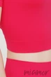 Топ безшовний з короткими рукавами Giulia Crop T-Shirt Raspberry sorbet L/XL Малиновий - зображення 3