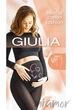 Колготки для вагітних з принтом Giulia Mama Cotton Fashion model 3 2 Nero - зображення 7