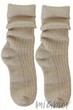 Носки теплые шерстяные в рубчик Lambswool 8011 35-40 Бежевые - изображение 2