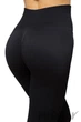 Леггинсы бесшовные в рубчик с пуш-ап ефектом GIULIA Leggings RIB Push Up Black L/XL Черные - изображение 3