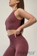 Топ бесшовный в рубчик InSecret Halter Top RIBBED FLAMENCO S/M Розовая пудра - изображение 3