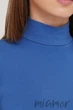 Водолазка-гольф бесшовная GIULIA LUPETTO MANICA LUNGA AMPARO BLUE S/M Синяя - изображение 3