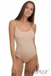 Боди женский на тонких бретелях Luna L002b Tilda XXL Бежевый - изображение 1