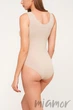Боди на широких бретелях Giulia Body Canotta Scollo Tondo NATURALE S/M Бежевое - изображение 2