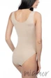 Боди на широких бретелях Giulia Body Canotta Scollo Tondo NATURALE S/M Бежевое - изображение 4