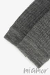 Гетры теплые в рубчик из тонкой шерсти Master 2065 Woolmix One Size Серые - изображение 4