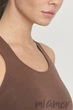 Топ спортивний безшовний GIULIA TOP ENERGY DEEP TAUPE S/M Тауп - зображення 3