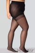 Корректирующие колготки большого размера MONA Shaping 30 8 Черные - изображение 5
