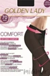 Колготки бесшовные плотные Golden Lady Comfort 70 4 Nero - изображение 5