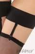 Панчохи з підв'язками GATTA Ars Amandi BELLA 5/6 Nero - зображення 7