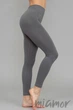 Легінси безшовні Giulia Leggings model 1 POPPY SEED S/M Темно-сірі - зображення 2