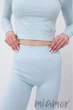 Легінси безшовні Giulia Leggings model 2 SPUN SUGAR S/M Голубые - изображение 2