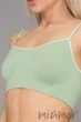 Топ безшовний на тонких бретелях Giulia Cami Top FAIR GREEN S/M Салатовий - зображення 4