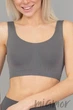 Топ безшовний на широких бретелях Giulia Tank top POPPY SEED S/M Темно-серый - изображение 1