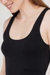 Майка безшовна з широкими бретелями Giulia TANK NERO L/XL Черная - изображение 4