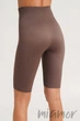 Велосипедки бесшовные в рубчик GIULIA Tracks Rib DEEP TAUPE S/M Тауп - изображение 2