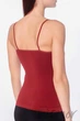 Майка бесшовная с бретелями Giulia Camisole RIO RED S/M Бордовая - изображение 2