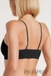 Топ бесшовный в рубчик GIULIA CAMI TOP RIB Nero S/M Черный - изображение 2