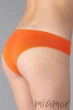 Трусики бразилиана бесшовные Giulia Brasilian briefs CORAL ROSE S/M Коралловые - изображение 3