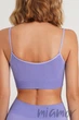 Tоп бесшовный на тонких бретелях Giulia Cami Top VERI PERI L/XL Лиловый - изображение 2