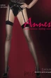 Чулки тонкие под пояс с гладкой коронкой ANNES Sana 20 5/6 Nero - изображение 3