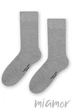 Шкарпетки чоловічі з мериносової вовни STEVEN 130 Merino Wool 44-46 Сірі - зображення 1