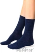 Шкарпетки жіночі із вовни альпаки STEVEN 044 Alpaka Wool 38-40 Темно-сині - зображення 1