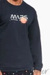 Мужская пижама с принтом Космос Family Look 115/233 Mars 2 2XL Темно-синяя - изображение 2