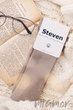 Носки хлопковые в рубчик без резинки Steven 018 39-42 Бежевые - изображение 2