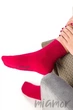 Носки женские из мериносовой шерсти STEVEN 130 Merino Wool 35-37 Красные - изображение 2
