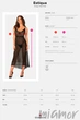 Комбинация прозрачная Obsessive Estiqua chemise M/L Черная - изображение 5