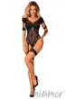 Боди-сетка с вырезом Obsessive G334 S/M/L Черное - изображение 5