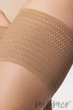 Ленты на бедра защитные жаккардовые Mona OPASKI NA UDA DIAMOND 9/10 Dark Nude - изображение 2