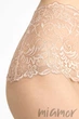 Колготки с широким кружевным поясом Marilyn SLIM EMOTION 30 3/4 Бежевый - изображение 2