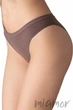 Трусики бразилиана бесшовные Giulia Brasilian briefs Deep Taupe L/XL Тауп - изображение 3