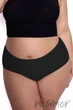 Трусики бесшовные ультратонкие большого размера Julimex Flexi One Maxi PLUS SIZE XXL/XXXXL Черные - изображение 1
