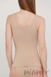 Майка безшовна з широкими бретелями Giulia TANK Naturale S/M Бежевая - изображение 3